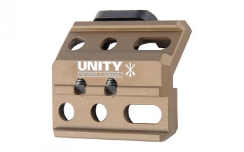 Unity Tactical FUSION, Micro Hub Base, Anodized Finish, Flat Dark Earth FUS-MHF
