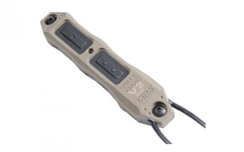 Unity Tactical TAPS Sync V2, Pressure Switch, For Surefire Tail Caps And MILSPEC Crane Laser Ports, Mounts to Picatinny, M-LOK Or KeyMod, Matte Finish, Flat Dark Earth TAPC-SI9F