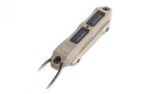 Unity Tactical TAPS Sync, Pressure Switch, For Surefire Tail CapsAnd LA-23/PEQ (NGAL) Only,Mounts to Picatinny, M-LOK or KeyMod, Matte Finish, Flat Dark Earth TAPN-SN9F