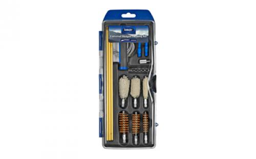 DAC Gunmaster Universal Hybrid Shotgun Cleaning Kit, 21 Pieces, Incudes Flex Rod, 3pc Rod and 6 Piece Driver Set GMSGHY