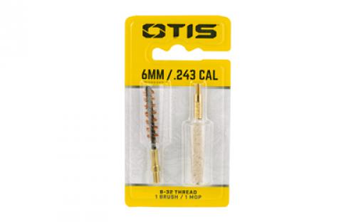 Otis Technology Brush and Mop Combo Pack, For 25 Caliber, Includes 1 Brush and 1 Mop FG-325-MB
