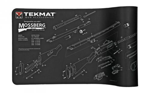 TekMat Mossberg Shotgun Mat, 12x36, Black, Includes Small Microfiber TekTowel, Packed In Tube TEK-R36-MOSSBERG