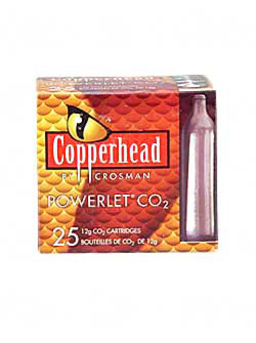 Crosman Powerlet CO2 Cartridges, 25 Pack 2311