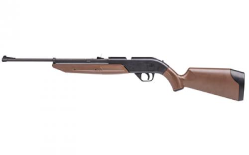 Crosman Model 760 Pumpmaster Redesigned, .177 BB, 17, Polymer Stock, Pump Action, Large 1,000 BB Reservoir, Easy-Access Loading Port, 18 Round Magazine, Adjustable Rear Sight, 645 Feet Per Second, Brown Finish 760B