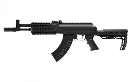 Crosman AK1, CO2 Rifle, 4.5mm BB, 430 FPS, 16.5 Barrel, Matte Finish, Black, Plastic Stock, Plastic Grip, 28 Rounds, 1 Magazine CAK1