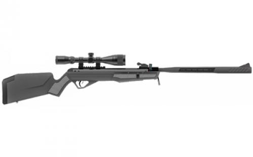 Crosman Mag Fire Rifle, Air Rifle, 22 Pellets, 975 Feet Per Second, 15 Barrel, Synthetic Stock, 10Rd, Black/Gray CMU2SXS