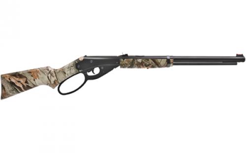 Daisy Camo Lever Action Big Loop, Air Rifle, BB, 350 Feet Per Second, 10.75 Barrel, Black Color, Synthetic Stock, 350Rd Capacity 991999-603