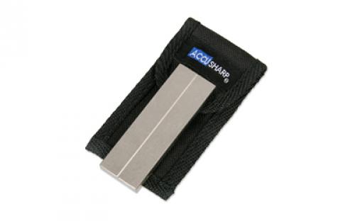 AccuSharp Model 027C, Diamond Pocket Stone Blade Sharpener, Black 027C
