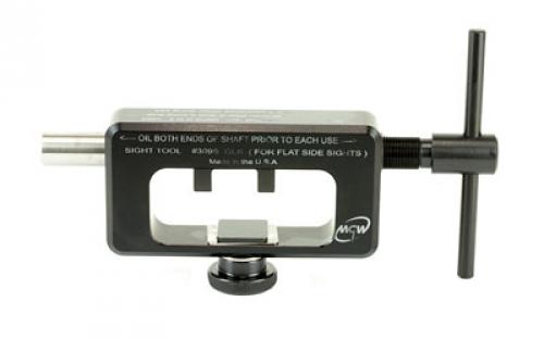 MGW Armory Glock Sight Tool, Black, For Read Sights With Flat Sides Only MGW309S