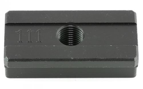 MGW Armory Universal Sight Tool Shoe Plate, For Beretta 92, Use With RangeMaster Universal Tool SP800, Black Finish MGWSP111