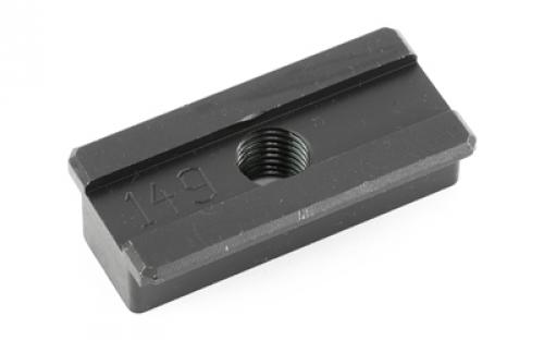 MGW Armory Universal Sight Tool Shoe Plate, For Taurus Millenium PT111 Pro, Use With RangeMaster Universal Tool SP800, Black Finish MGWSP149