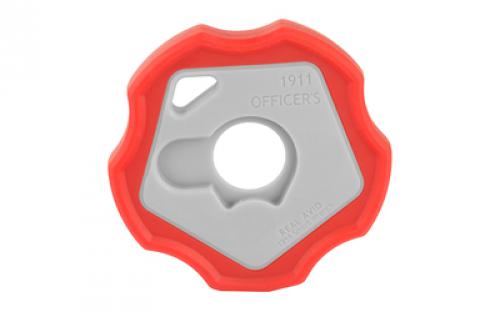 Real Avid Tool, 1911 Smart Wrench, Rubber/Plastic Construction, Fits 1911 Barrel Bushing, Red & Grey Finish AV1911SW