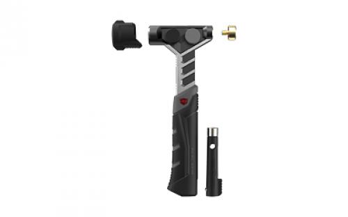 Real Avid Armorer's Hammer, Rubber Grip, 4 Interchangable Heads, Black and Gray AVARMHAM