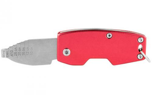 Real Avid FINI, Tool, Choke Wrench, Fits .410,28,20,16,12,10 Ga, Red Finish with Stainless Steel Blade AVCWT210