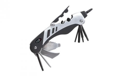 Real Avid The Gun Tool, Multi-Tool, Black/ Silver, Dual Blade, Multi-Bit Kit, Stainless Steel AVGTCL211