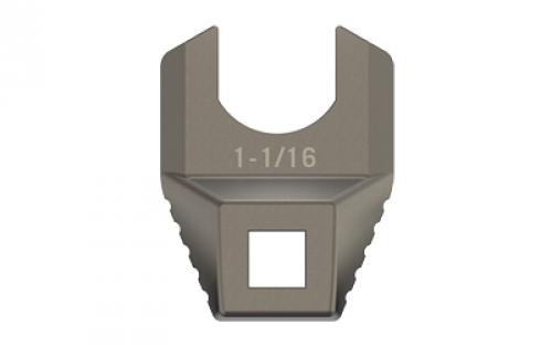 Real Avid Master-Fit Wrench, Wrench, Stainless Steel, 1-1/16 Free-Float Barrel Nut AVMF1116BNW