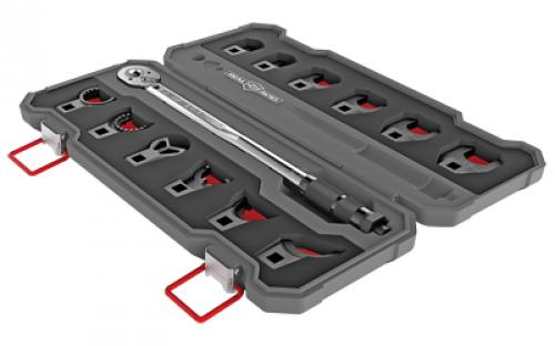 Real Avid Master-Fit Wrench Set, Wrench, Stainless Steel, AR15 Crowfoot AVMF13WS