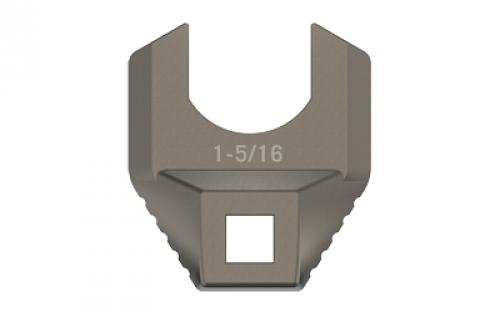 Real Avid Master-Fit Wrench, Wrench, Stainless Steel, 1-5/16 Free-Float Barrel Nut AVMF1516BNW