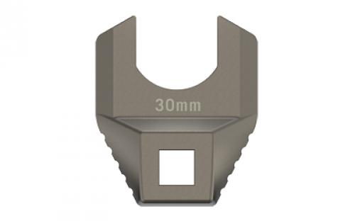 Real Avid Master-Fit Wrench, Wrench, Stainless Steel, 30mm Free-Float Barrel Nut AVMF30BNW