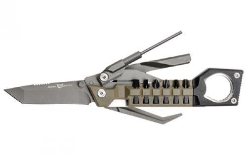 Real Avid The Pistol Tool, Multi-Tool, Flat Dark Earth Finish, Stainless Steel Construction AVPSTL