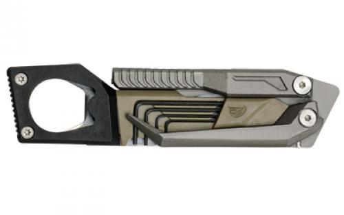 Real Avid The Pistol Tool, Multi-Tool, Flat Dark Earth Finish, Stainless Steel Construction AVPSTL