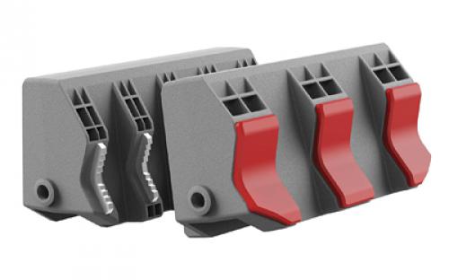 Real Avid Smart Fit Jaws, For Use with Vice, Pipe/Barrel Fit, Gray AVSFJPF