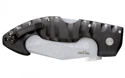 Cold Steel Spartan, Folding Knife, AUS 10A, Plain, Drop Point, Dual Thumb Stud/Pocket Clip, 4.5", BD1 Steel, Box CS-21ST
