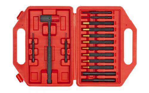 DAC Winchester Punch Set, Brass and Steel, 15 Pieces 363257