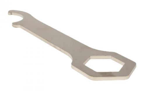 Energetic Armament VOX Wrench, Mount Spanner, 1-1/4 Hex Wrench for End Caps, Stainless Steel, Silver EA20