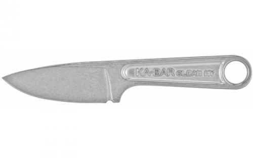 KABAR Forged Wrench, Fixed Blade Knife, 3 Blade Length, 7.125 Overall Length, Drop Point, Plan Edge, 425HC Stainless Steel Blade and Handle 1119