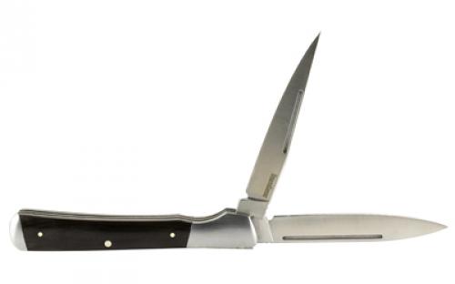 Kershaw Allegory, Folding Knife, 3.1 Blade, Spear Point,  Satin Finish, 7Cr17MoV Stainless Steel, Black Canvas Micarta Grips 4385