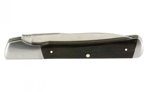 Kershaw Allegory, Folding Knife, 3.1" Blade, Spear Point,  Satin Finish, 7Cr17MoV Stainless Steel, Black Canvas Micarta Grips 4385