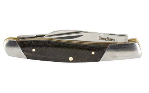 Kershaw Iredale, Folding Knife, 2.6" Blade, Clip Point, Satin Finish, 7Cr17MoV Stainless Steel, Black Canvas Micarta Grips 4386