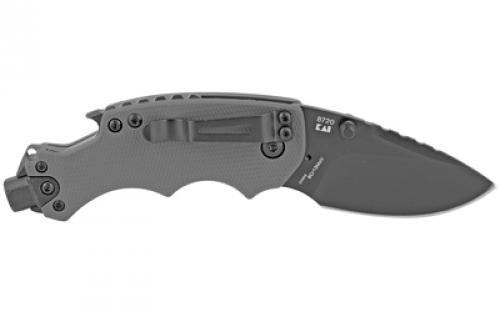 Kershaw Shuffle DIY Folding Knife, 2.4" Blade, Gray Handle, Bottle Opener, Bit Driver 8720