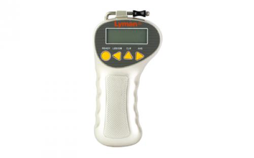 Lyman Digital Trigger Pull Gauge, Tool, Measures 0-12lb, 1/10 oz. Accuracy Zippered Case Gray Polymer Handle, 7832248