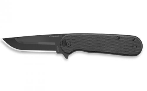 Outdoor Edge Razor VX3, Folding Knife, Plain Edge, 3 Blade Length, 7.4 Overall Length, 420J2 Stainless Steel, Includes (3) Standard Plain Edge and (1) Partially Serrated Blade, Black Oxide Finish, Black G10 Scales, Ball Bearing System, Stainless Steel Frame/Blade Holder, Reversible Deep Carry Clip VX330A-C