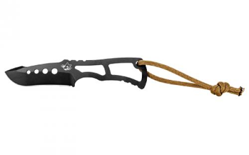 Zac Brown's Southern Grind Vermin, Fixed Blade Knife, 2.25 Drop Point Blade, Black Skeletonized Handle, 8670M Carbon Steel, PVD Finish, Black SG04030100