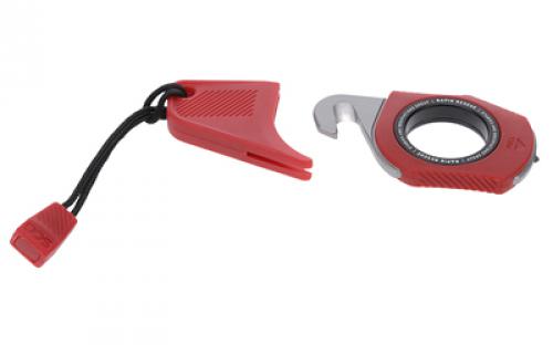 SOG Knives & Tools Rapid Rescue, Compact Seat Belt Cutter, Rescue Red SOG-26-30-01-43