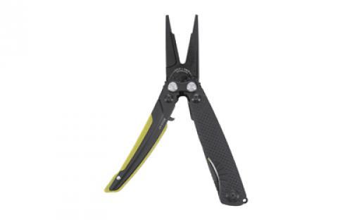 SOG Knives & Tools Aegis, 5 Tool Multi-Tool, Cryo 440C Steel, Black Oxide, Black and Moss Green SOG-29-41-03-41