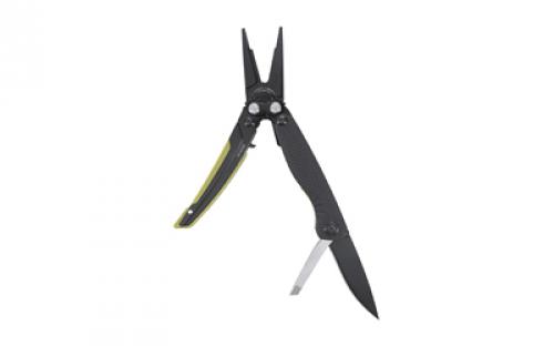 SOG Knives & Tools Aegis, 5 Tool Multi-Tool, Cryo 440C Steel, Black Oxide, Black and Moss Green SOG-29-41-03-41