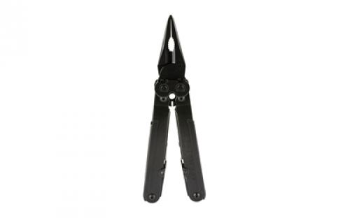 SOG Knives & Tools PowerLock EOD, V-Cutter, 18 Tool Multi-Tool, 420 Stainless Steel, Black Oxide Finish, Black, Includes Nylon Sheath SOG-B63N-CP