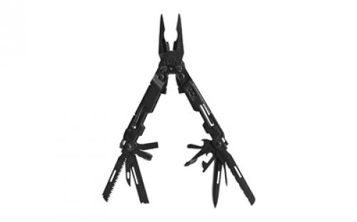 SOG Knives & Tools PowerAccess Deluxe, 21 Tool Multi-Tool, Stainless Steel, Black Oxide Finish, Black SOG-PA2002-CP