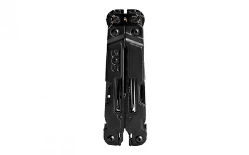SOG Knives & Tools PowerAccess Deluxe, 21 Tool Multi-Tool, Stainless Steel, Black Oxide Finish, Black SOG-PA2002-CP