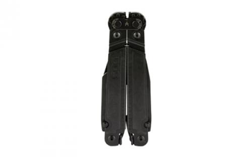 SOG Knives & Tools PowerAccess, Assist MT, 21 Tool Multi-Tool, 5Cr15MoV Steel, Black Oxide Finish, Black, Includes Nylon Sheath and 12 Piece Hex Bit Kit, Box, Black Oxide, 5Cr15MoV SOG-PA3002-CP