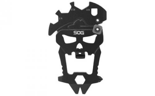 SOG Knives & Tools MACV, 2.5 12 in 1 Tool, 420 Stainless Steel, Hardcased Black Finish, Black SOG-SM1001-CP