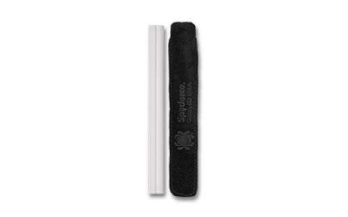 Spyderco Profile Stone Fine, Knife Sharpener, 8 Long, Ceramic Construction, White, Includes Pouch 701F