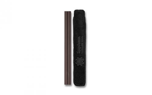 Spyderco Profile Stone Medium, Knife Sharpener, 8 Long, Ceramic Construction, Brown, Includes Pouch 701M