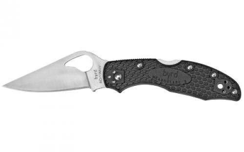 Spyderco Byrd, Meadowlark 2, 2.87 Folding Knife, Lightweight, Black BY04PBK2