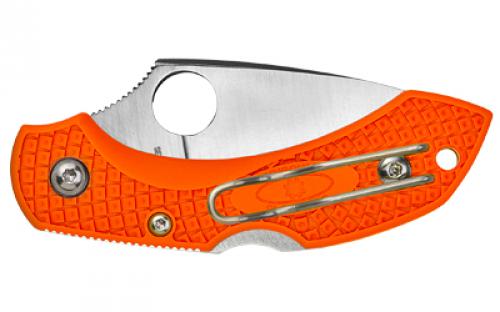 Spyderco Dragonfly 2, 2.30" Folding Knife, VG-10, Plain, Orange FRN C28POR2