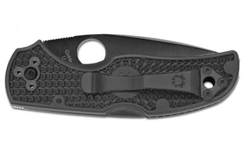 Spyderco Native 5, 2.95" Folding Knife, Black Blade, Lightweight, Black C41PSBBK5